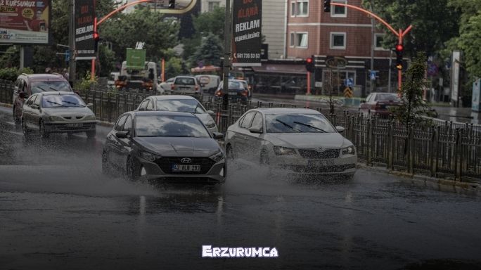 Erzurum’da Kuvvetli Yağış ve Gök Gürültüsü Uyarısı!